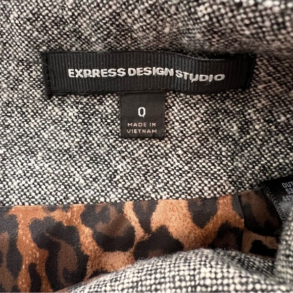 Express Women’s Gray Wool Blend Skirt - Picture 5 of 9